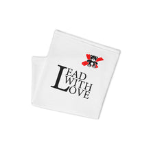 Load image into Gallery viewer, Lead with Love Neck Gaiter - We Care Tees
