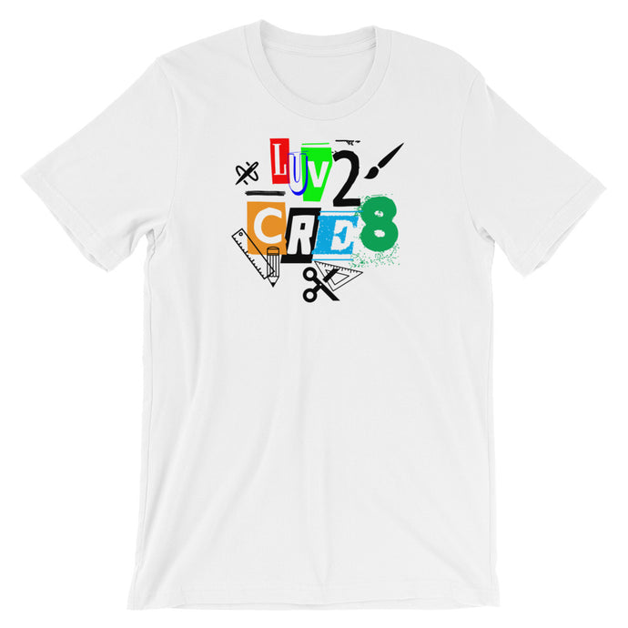 Luv2 CRE8 - We Care Tees