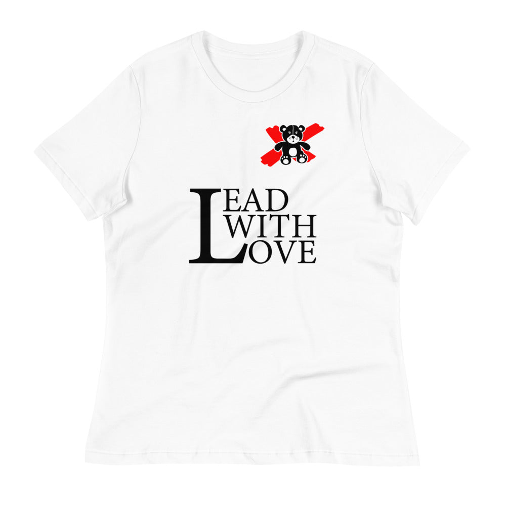 Lead with Love Women's Relaxed T-Shirt - We Care Tees