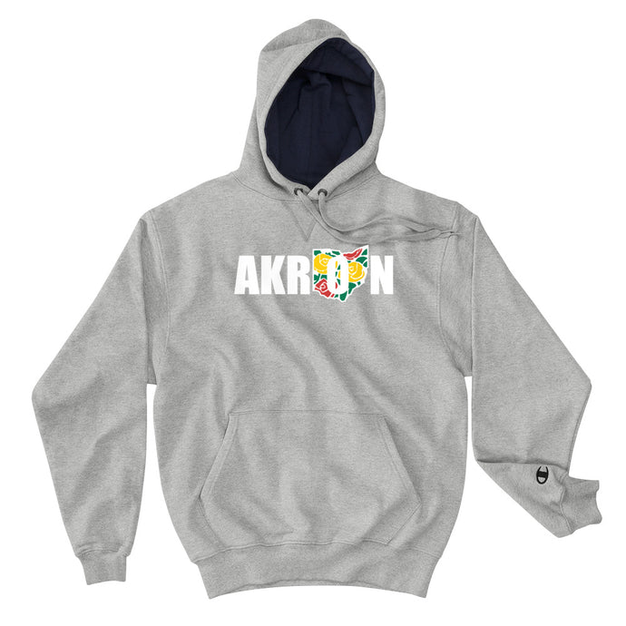 Beautiful Akron 2 Champion S171 Cotton Max Hoodie - We Care Tees