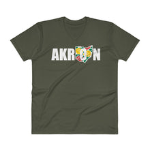 Load image into Gallery viewer, Beautiful Akron 2 V-Neck T-Shirt - We Care Tees
