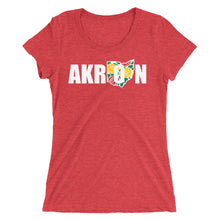 Load image into Gallery viewer, Beautiful Akron 2 Ladies&#39; short sleeve t-shirt - We Care Tees
