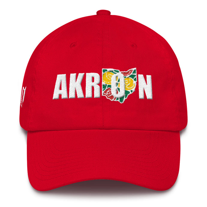Beautiful Akron 2 Embroidered Dad Hat - We Care Tees