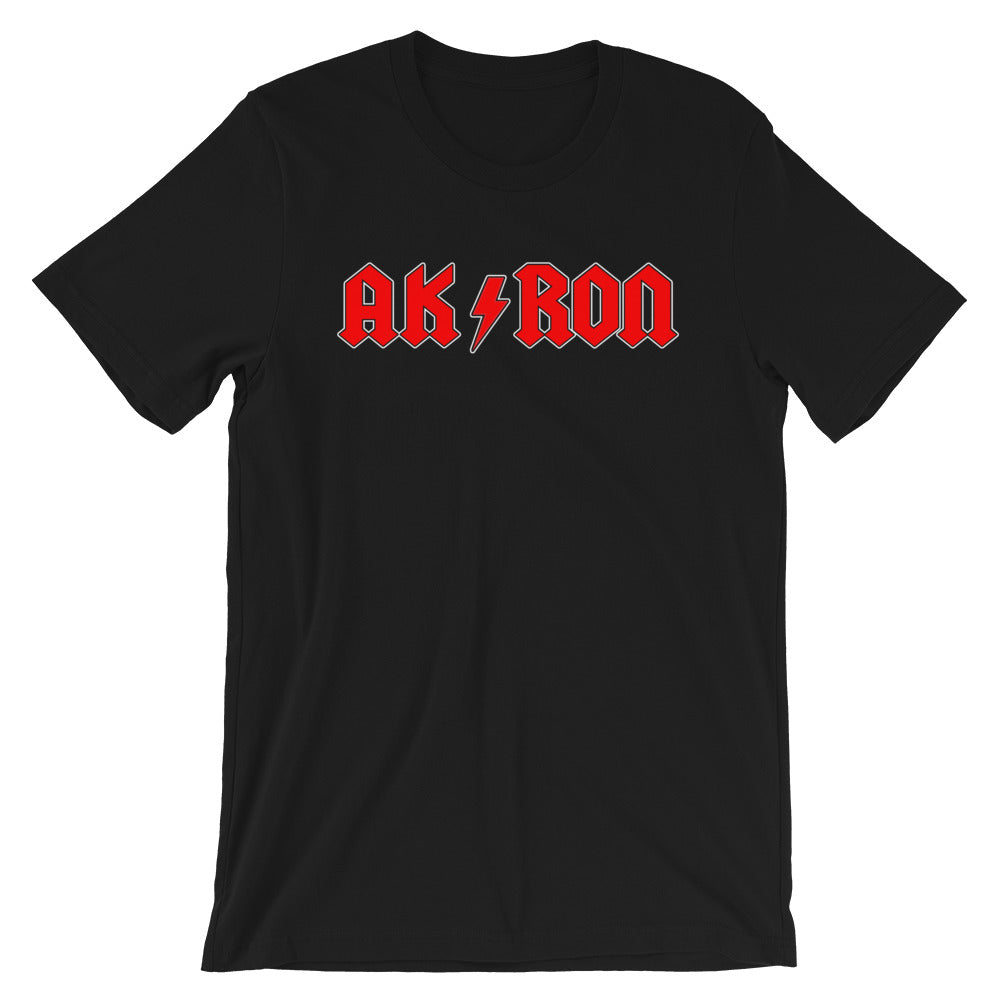 AK/RON RED BLACK Short-Sleeve Unisex T-Shirt - We Care Tees