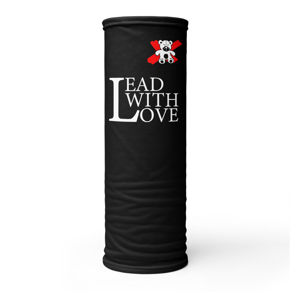 Lead with Love Neck Gaiter - We Care Tees