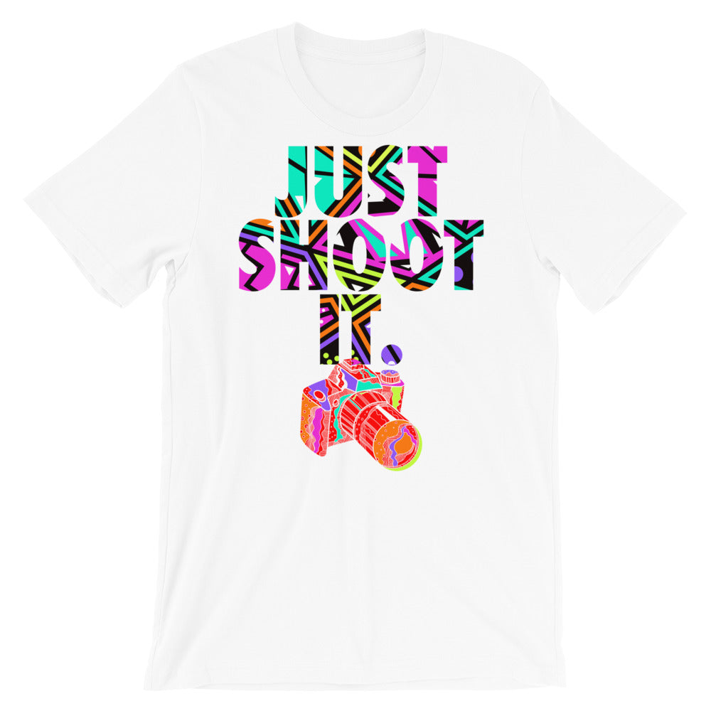 JUST SHOOT IT Short-Sleeve Unisex T-Shirt - We Care Tees