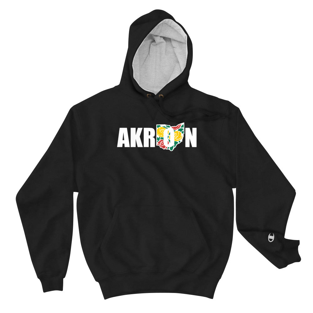 Beautiful Akron 2 Champion S171 Cotton Max Hoodie - We Care Tees