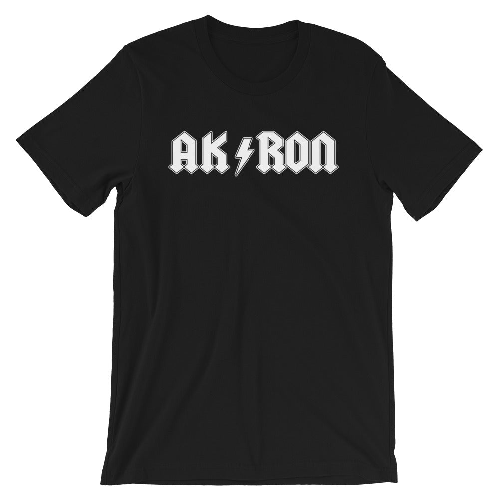AK/RON WHITE Short-Sleeve Unisex T-Shirt - We Care Tees