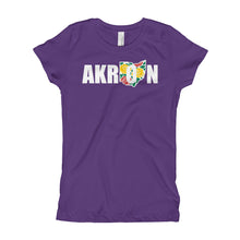 Load image into Gallery viewer, Beautiful Akron 2 Girl&#39;s T-Shirt - We Care Tees
